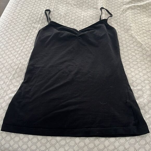 H and M black spaghetti strap tank top sz S - Picture 1 of 3